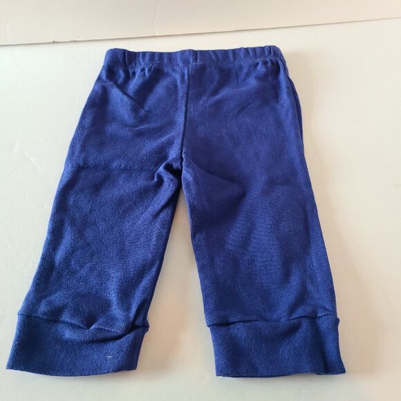 PHAT FARM BABY 3-PIECE NAVY/WHITE/LIGHT BLUE STRIPED TOP & NAVY PANTS SIZE 3-6M - Picture 8 of 16